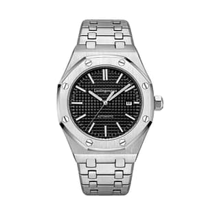 Hyper Clone Rolex Dial White Gold Bracelet Watch