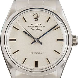 Rolex Air-King 5500 Silver